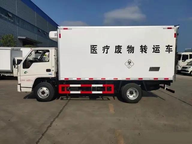 江铃顺达涉疫医疗废物运输车-医废车/医疗垃圾转运车