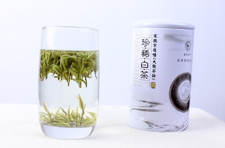 2016年新茶叶安吉白茶明前特级头采高山有机50g罐装产地.