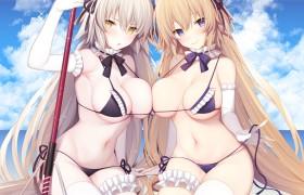 诱惑巨乳比基尼夏日必不可少的福利精选二次元动漫壁纸