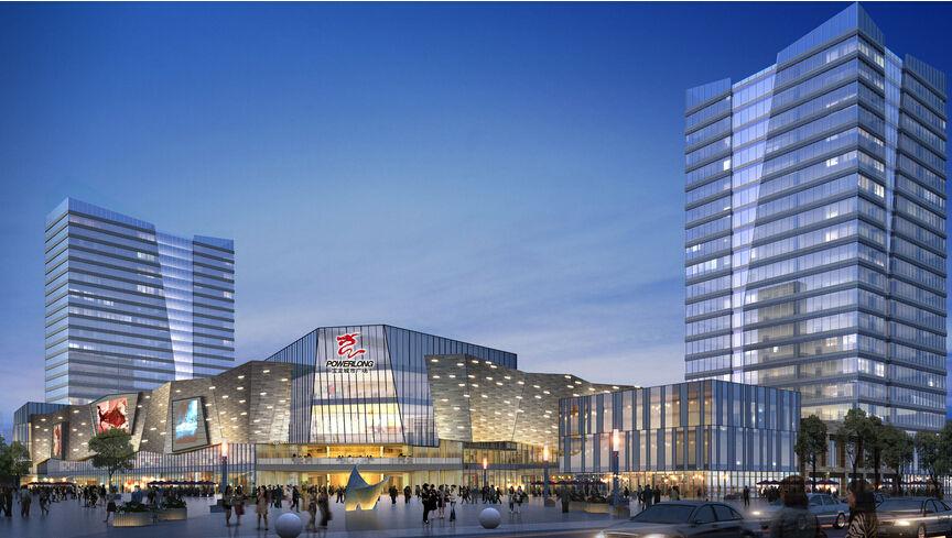 【bim案例分享】苏中建设:苏中扬州宝龙金轮广场bim应用成果