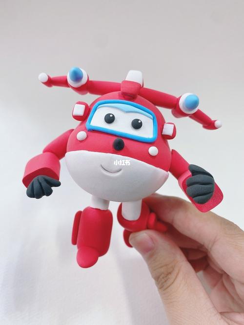 粘土做的超飞机器人—乐迪7815_粘土_手工制作_罗弗怎么样_漯河