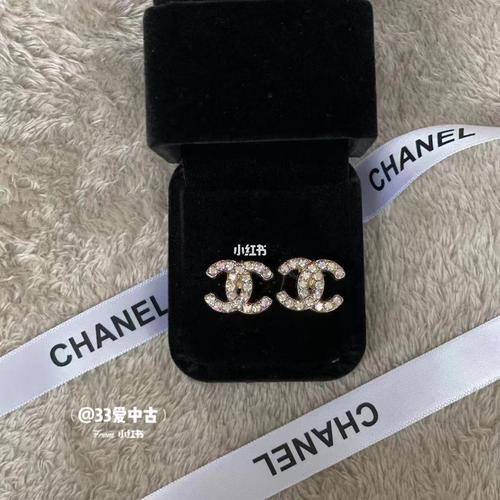 chanel 耳钉_香奈儿怎么样_耳钉_中古_饰品_中古饰品