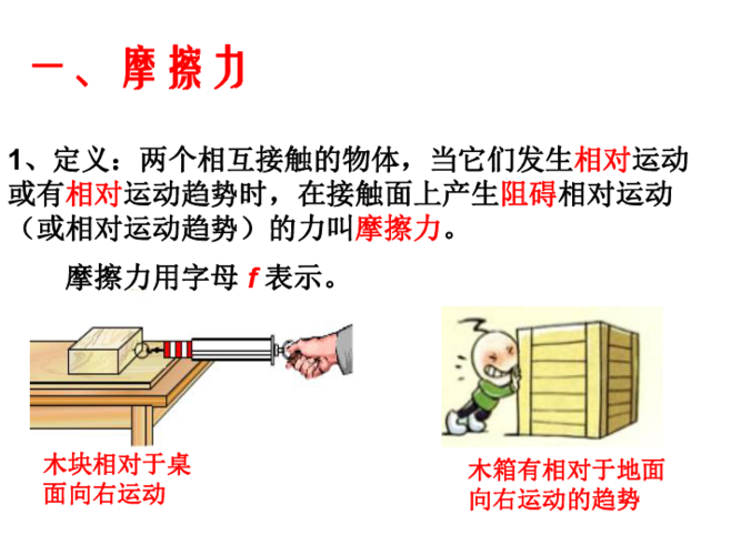 苏科版八年级下册物理83摩擦力课件共25张ppt