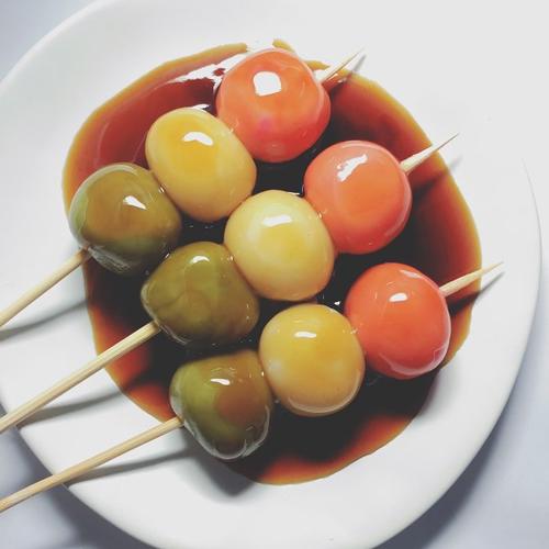 salted_fish做的酱油团子(御手洗団子)