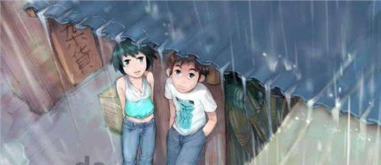 没车的在屋檐下躲雨!有车一族呢!