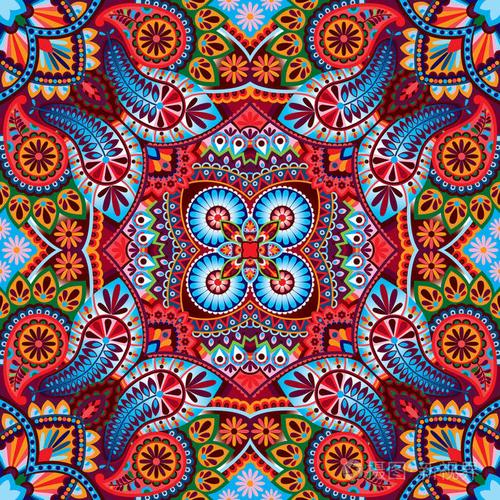 波西米亚风格头巾设计