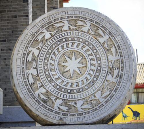 三月三简笔画铜鼓