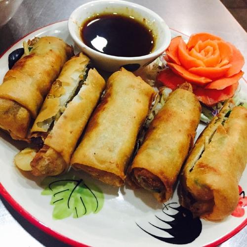 胡萝卜牛肉春卷