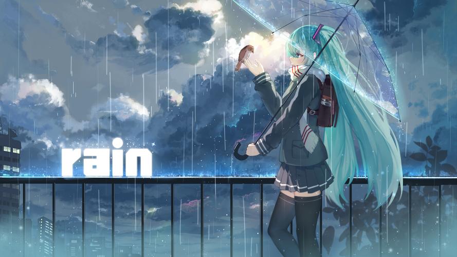 高清——4k初音未来动漫少女图片壁纸,你爱了吗?
