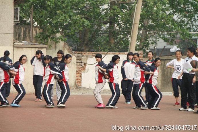 济南三中趣味运动会