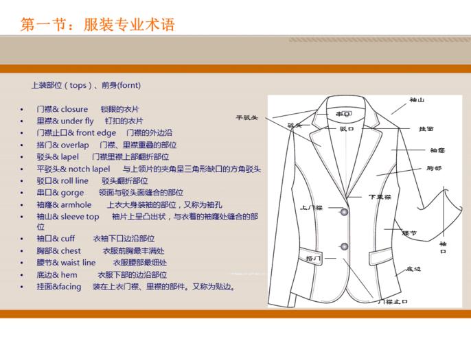 服装专业术语与量体.ppt