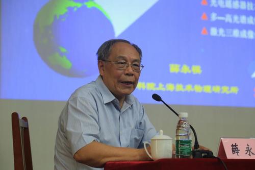 中科院薛永祺院士到张家港校区苏州理工学院讲学