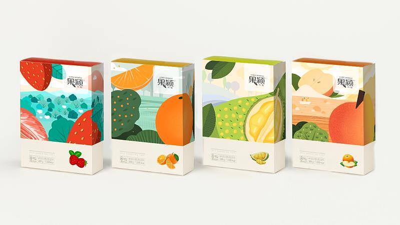 水果插画包装设计