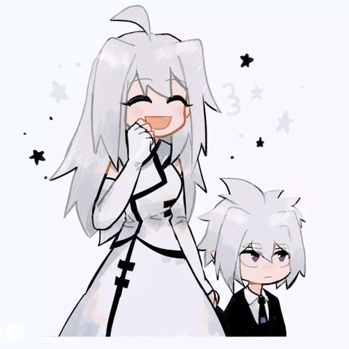 格瑞母亲带着儿子去结缘