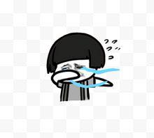 矢量黄色哭表情包流泪图片免费下载-矢量黄色哭表情包