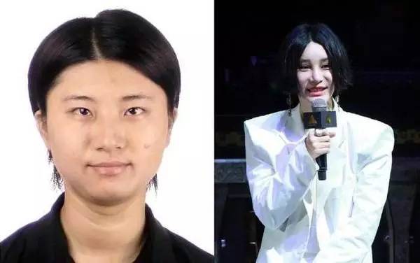 这是尚雯婕刚出道时候的照片,这男人婆形象大家应该还有印象吧(不过也