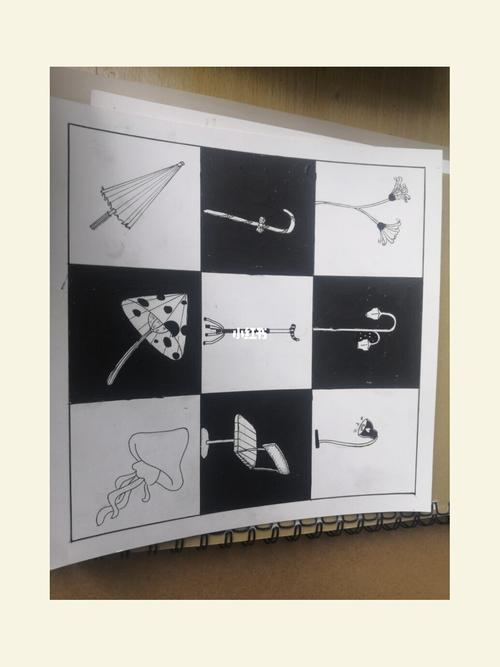 特异,渐变构成_视觉传达设计平面构成_人文_绘画