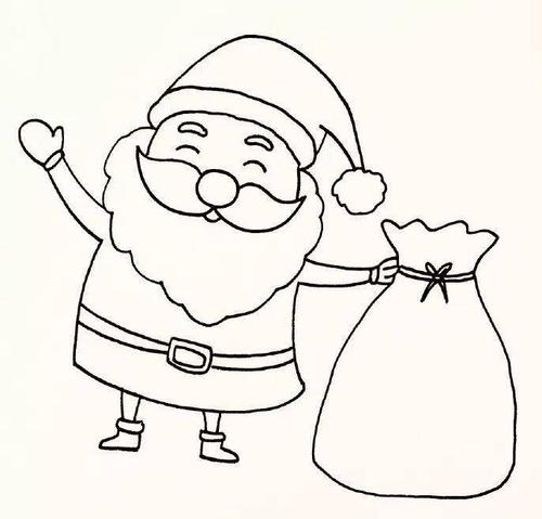 最实用,超全的圣诞简笔画,送给你~一分钟就会画!