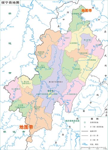 10张高清地图,快速了解湖南邵阳8县1市