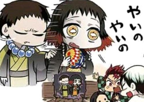 鬼灭之刃:官方四格漫画,愈史郎想要珠世大人穿上护士服