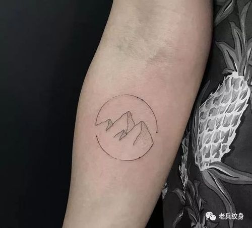 纹身素材第446期——线条小清新图案