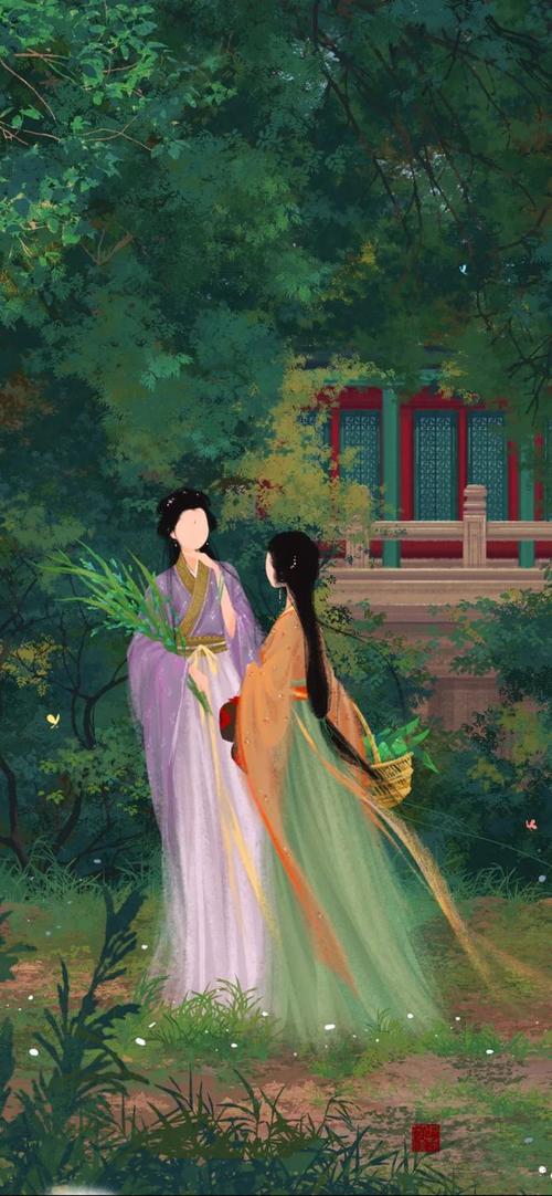 古风人物唯美意境壁纸