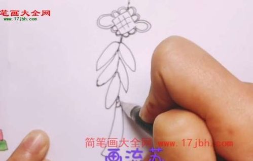 可爱中国结简笔画图片中国结的画法怎么画