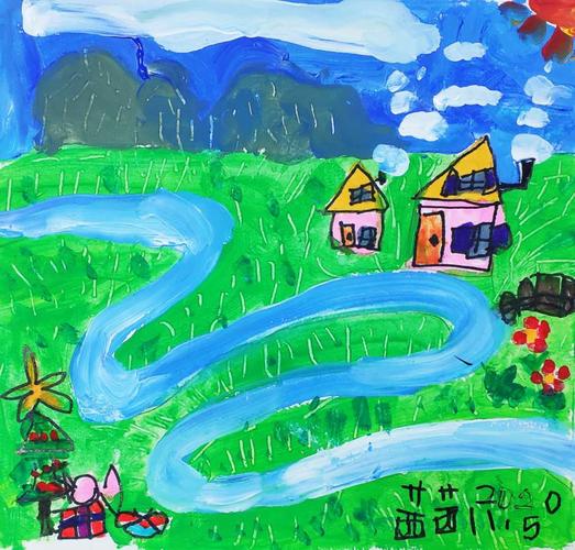 的高矮胖瘦,学习形状的空间知识并运用自己的画笔把自己和爸爸妈妈呈