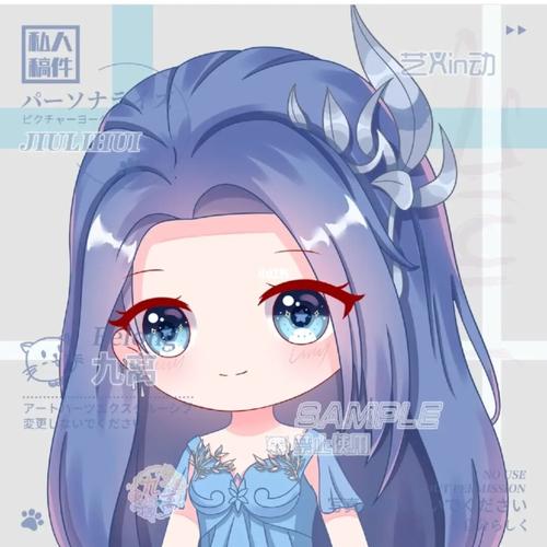 97斗罗大陆阿银_斗罗大陆_手绘_盲盒_手帐_简笔画