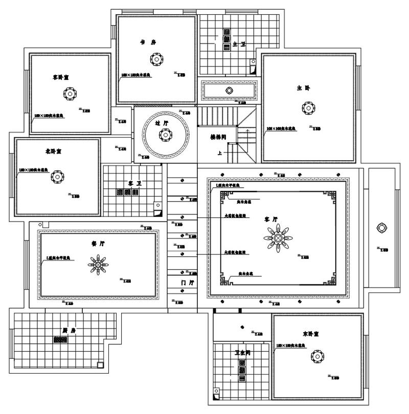顶面设计平面图