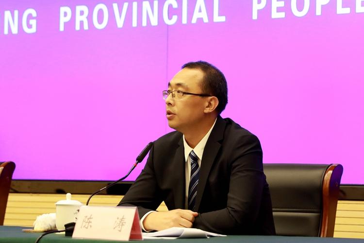 省委宣传部宣传处副处长陈涛