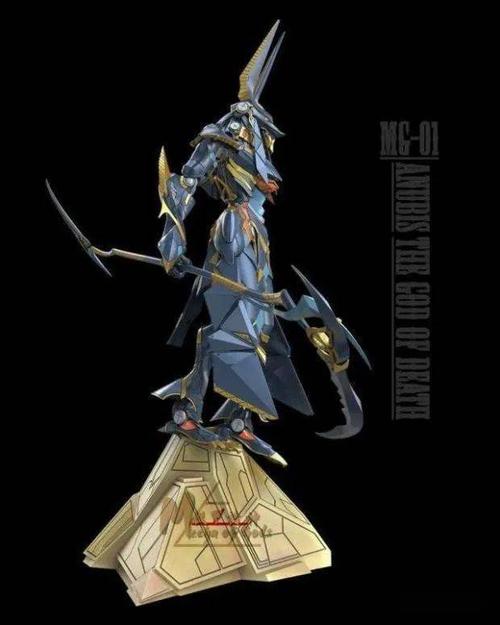 【资讯】国模 机甲诸神 mg-01死亡之神 阿努比斯 合金骨架成品