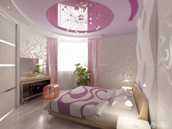 精致小户型欧式卧室吊顶设计装修效果图