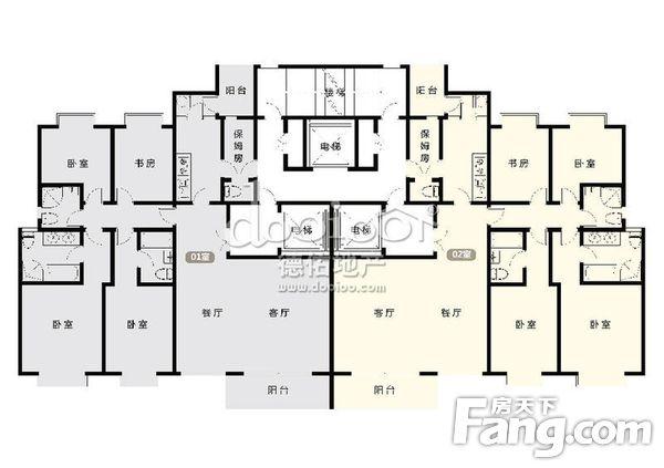 嘉里华庭二期——唯一一套顶楼大平层 挑高6㎡——无敌景观房