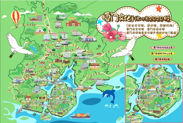 厦门手绘地图高清大图厦门旅游地图高清版大图厦门旅游地图高清厦门