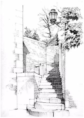 [上海楼梯展]超级详细手绘楼梯的设计与技法