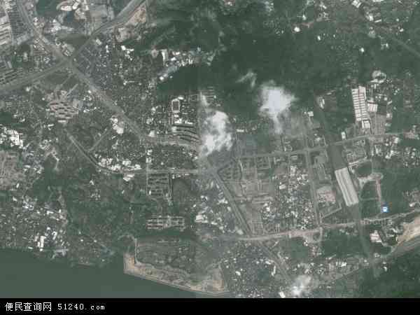中国福建省福州市仓山区城门镇地图(卫星地图)
