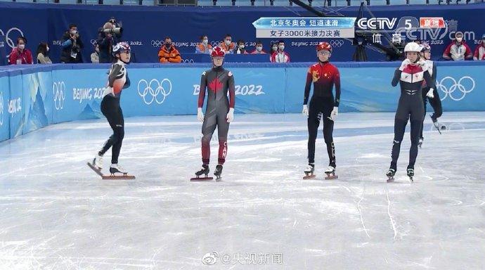 短道速滑女子天团铜牌##中国队短道速滑女子3000米接力##短道速滑
