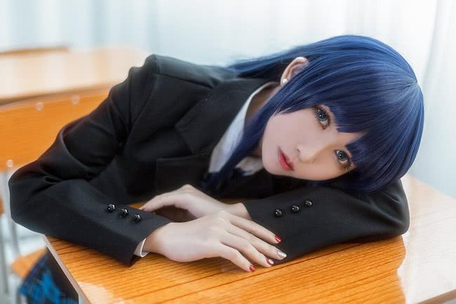 《白色相簿2》冬马和纱cos,文静漂亮的小女神我恋爱了