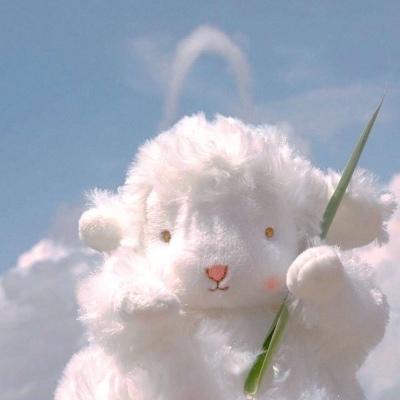 季清 呆萌可爱少女心咩咩羊头像_微信头像_我要个性网
