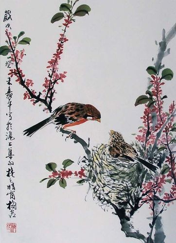 梅若绘画作品欣赏1