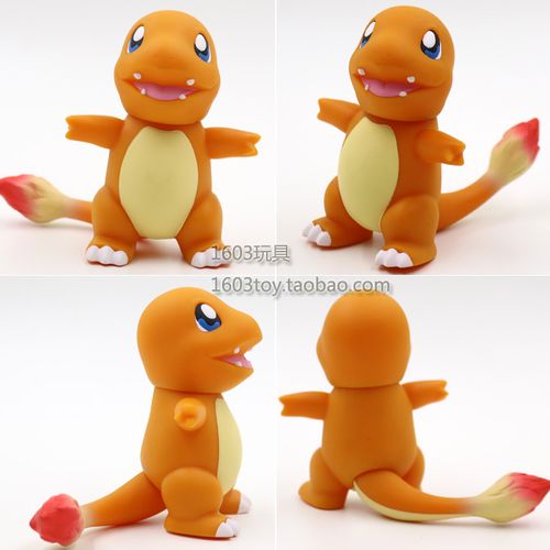 pokemon宠物小精灵口袋妖怪神奇宝贝小火龙胖丁公仔手办模型摆件