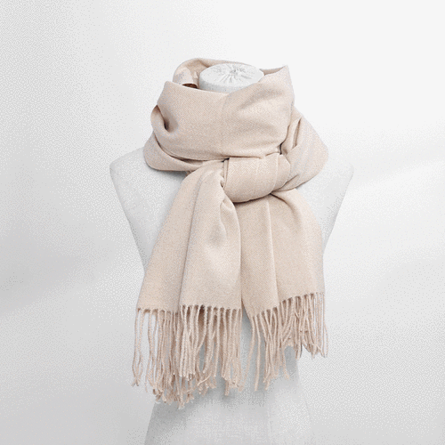 摸过的都想蹭它好软糯的大围巾