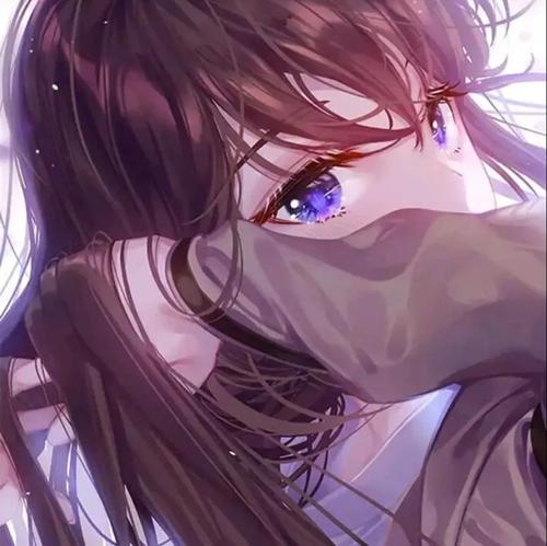 女生动漫头像,留过长发,也爱过烂人