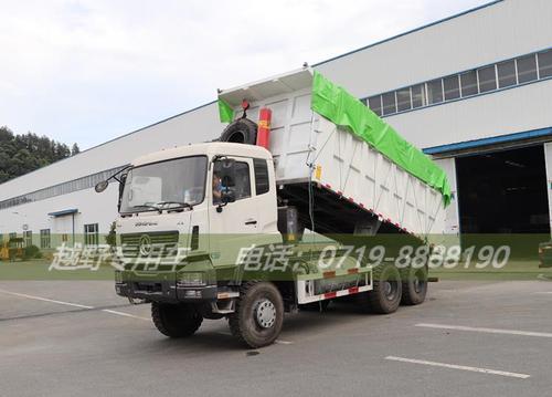 六驱平头排半大力神自卸车 大力神矿山专用车