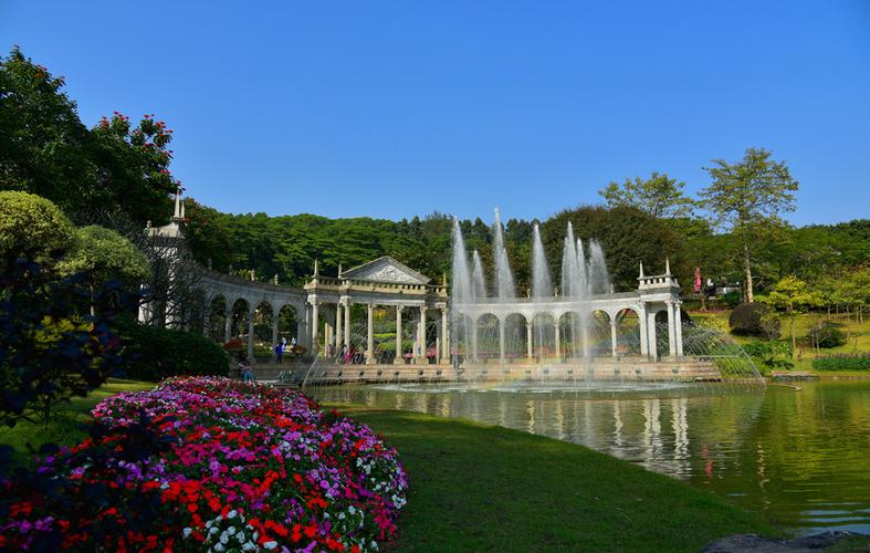 春节的云台花园!