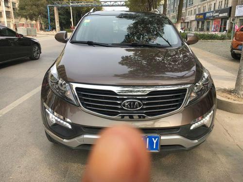 二手起亚 智跑 起亚智跑 香槟色_图片_华夏二手车网