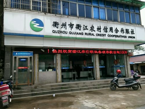 衢江区农村信用合作联社(下张分社)