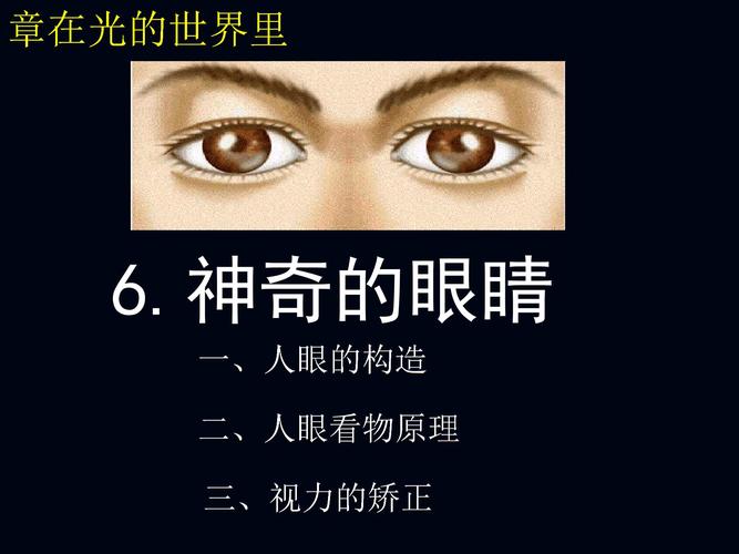 神奇的眼睛ppt7 教科版[文字可编辑].ppt 10页