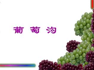 二年级新疆吐鲁番葡萄沟手抄报 一年级新生手抄报